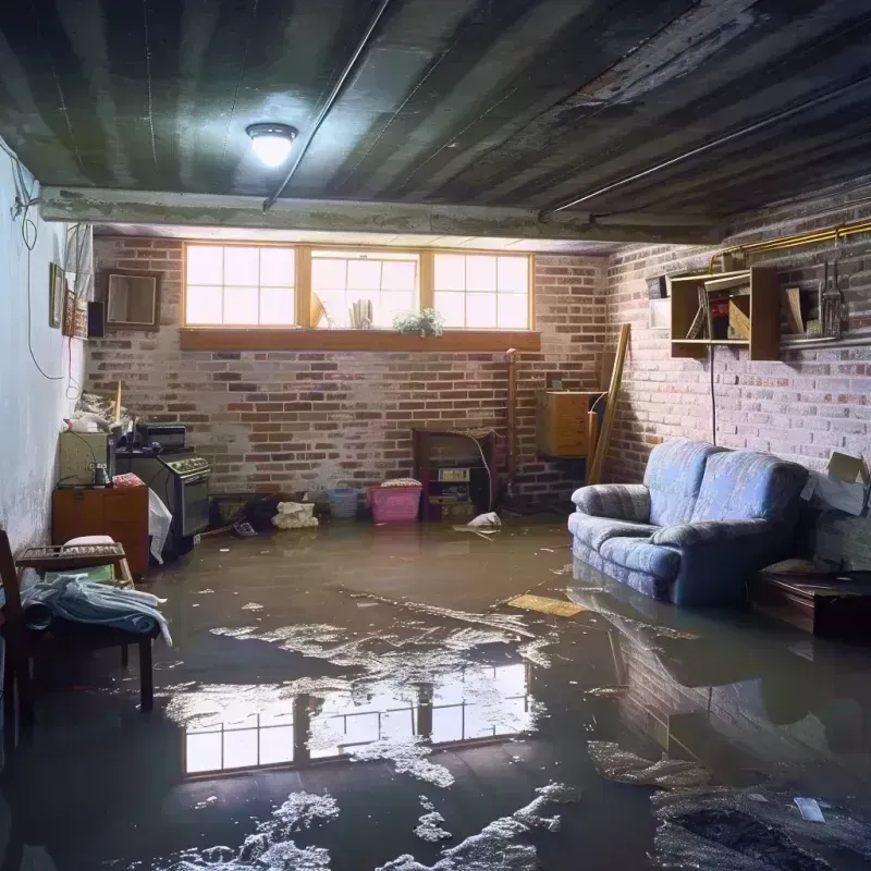 Flooded Basement Cleanup in Rand, WV